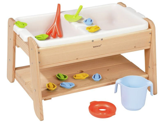 Elements Sand And Water Activity Table With Accessories